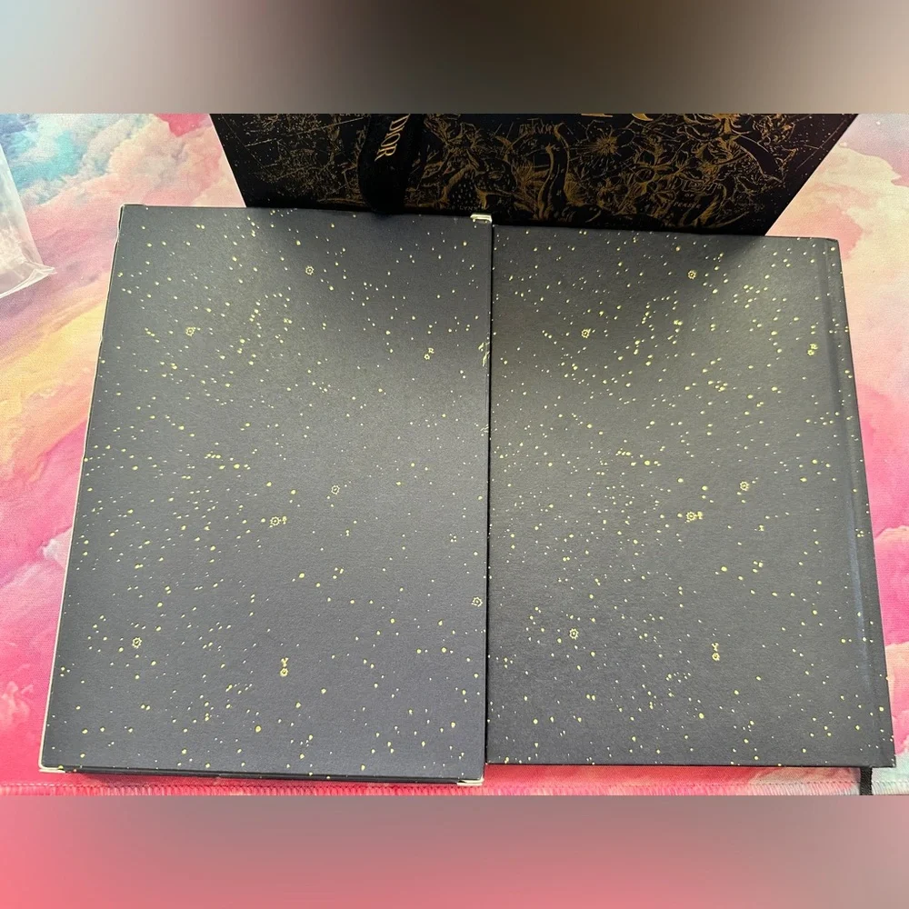 Limited Edition Celestial Notebook with Bag (NIB; Navy/Gold; 7x5 inches)